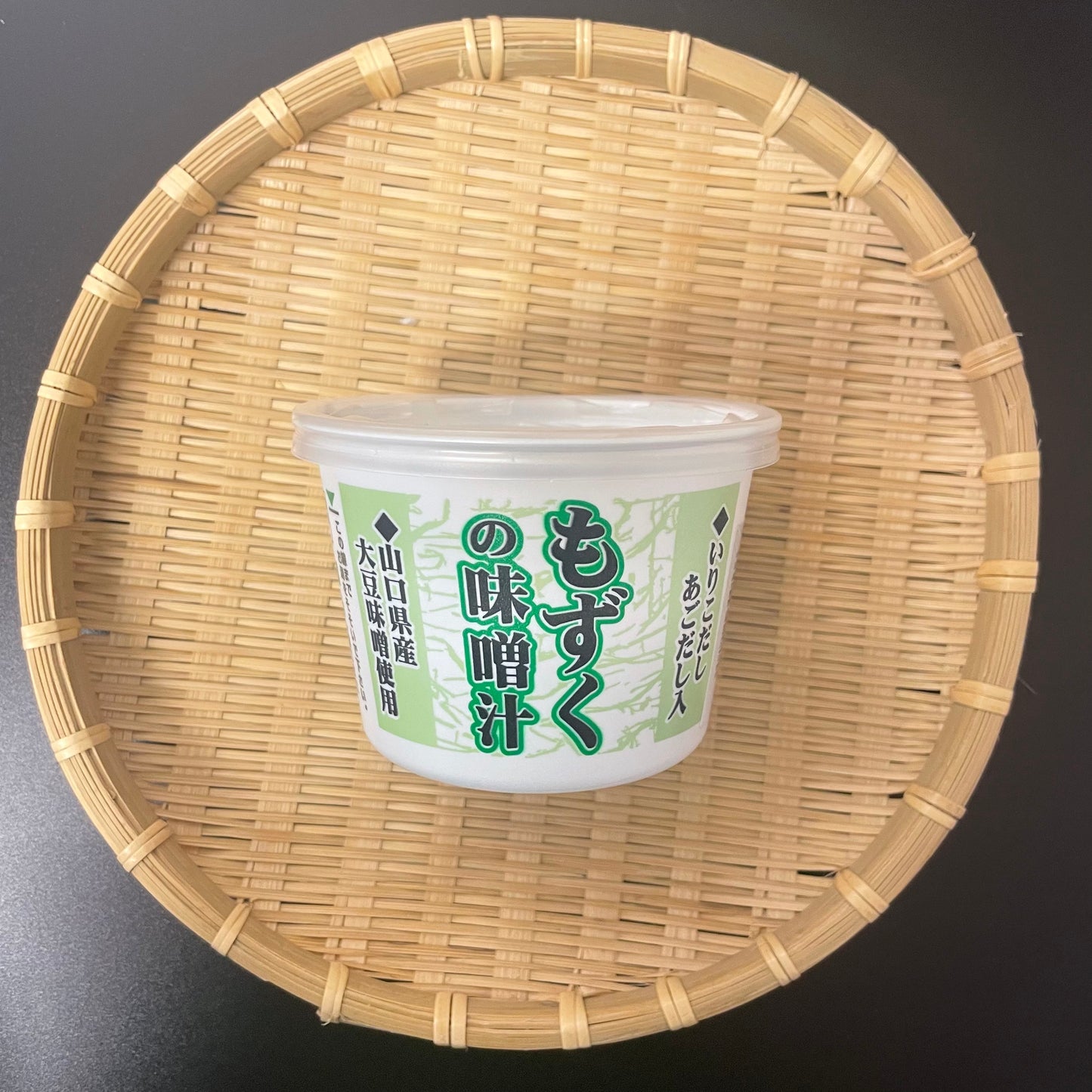 【新友商店】もずくの味噌汁 - 山口県萩市 道の駅 萩・さんさん三見