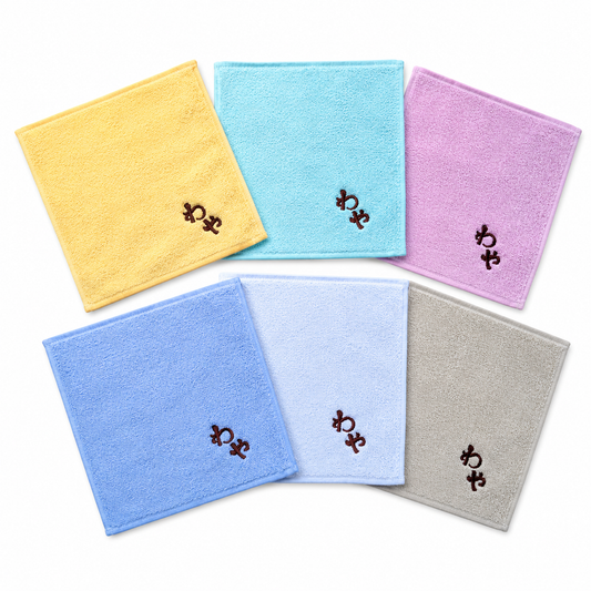 山口弁刺繍ハンカチ【わや】